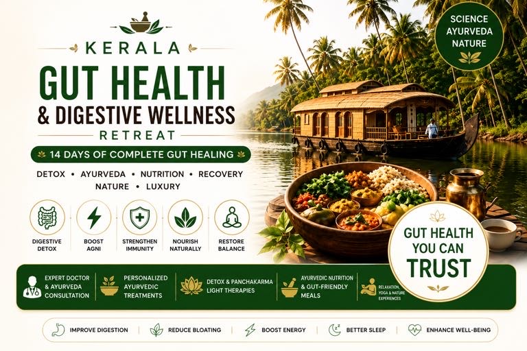 14 Days Gut Health, Digestive Wellness Tourism